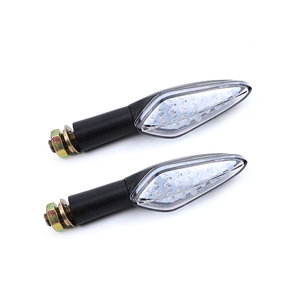 Racepro phổ biến xe máy tín hiệu lần lượt E4 flasher E Mark Led Xe Máy chỉ số ánh sáng ngắn cuống 18 LED tín hiệu lần lượt - Product Image 5