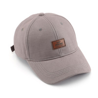 Gorra de Béisbol Deportiva Estilo Americano Personalizada, Gorra Tipo Dad con Parche de Cuero Repujado, Visera Curva, Tela Lavada, Impresión de Letras, Número de Modelo