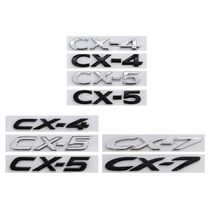 Biểu tượng logo Mazda CX-5 CX-50 CX30 MỚI CŨ, phù hiệu cốp sau 3D thay thế, tem số, phù hiệu đuôi xe, dán trang trí xe hơi - Product Image 2
