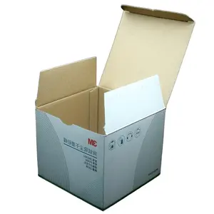 Precio de fábrica logotipo personalizado impreso tapa plegable cartón corrugado herramientas equipo accesorios embalaje cajas de papel rígido