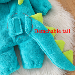 Combinaison pour bébé garçon ou fille TONWHAR Funny <span class=keywords><strong>Monster</strong></span> Newborn Animal Outfit avec queue amovible - Product Image 3