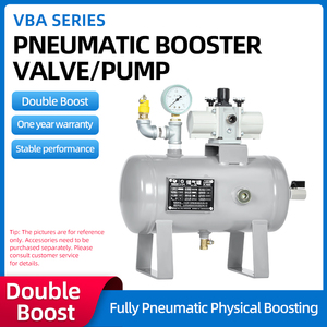Pompe à air pneumatique VBA10A avec réservoir de 5L et régulateur de compresseur - Product Image 3