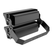 Lampu Sorot LED Modular 250W dengan Braket Baja Anti Karat IP65, Garansi 5 Tahun, Sudut Sorot 15-90° untuk Stadion Olahraga Luar Ruangan