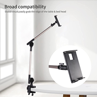 Les paresseux soutiennent le support de téléphone portable pince universelle support de téléphone paresseux avec clip pour ipad