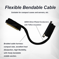Adaptateur Riser PCIe 4.0 X16 Haute Vitesse KBQCONN de Qualité Supérieure, Prix d'Usine en Gros, Câble d'Extension Graphique
