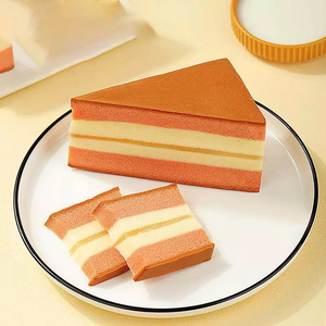 Fabbrica all'Ingrosso OEM ODM Ranli Cakes 95g*28 Dessert Istantanei Torta Red Velvet Merenda Torte Morbide a Triangolo per Bambini - Product Image 4