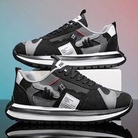 Chaussures de sport colorées à tige haute, lacées, pour la course à pied, toutes saisons, antidérapantes, en coton, tendance mode, été, hiver, printemps, automne