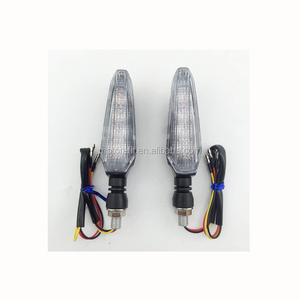 Xe máy tín hiệu rẽ, phía trước và phía sau dẫn tín hiệu rẽ màu xanh không thấm nước chỉ đạo + ngày lái xe 2 trong 1 (2 pcs) - Product Image 4