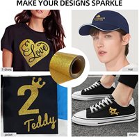 Plóter de corte por prensado en caliente, vinilo con purpurina, transferencia de calor, plancha de vinilo, Logo de camiseta DIY