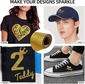 Plóter <span class=keywords><strong>de</strong></span> <span class=keywords><strong>corte</strong></span> por prensado en caliente, <span class=keywords><strong>vinilo</strong></span> con purpurina, transferencia <span class=keywords><strong>de</strong></span> calor, plancha <span class=keywords><strong>de</strong></span> <span class=keywords><strong>vinilo</strong></span>, Logo <span class=keywords><strong>de</strong></span> camiseta DIY - Product Image 5