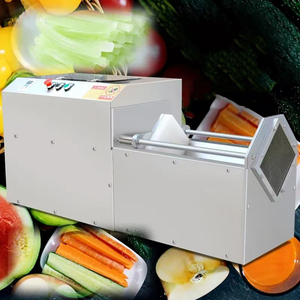 Stainless Steel Motorized Sweet Potato Strips and French Fry Cutting <b>Machine</b>-Small Scale <b>Fruit</b> & <b>Vegetable</b> <b>Processing</b> Equipment - Product Image 2