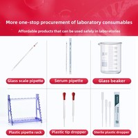 Pipettes Xiangbo compte-gouttes en verre épaissi paille de ventre de graisse 10ml/25ml/50ml/100ml Pipette standard unique Pipettes de qualité