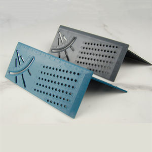 Gia Công Gỗ Dụng Cụ Đo Góc Bằng Nhựa 3D Thước Đo Góc Đa Chức Năng Cho Thợ Mộc Thợ Thủ Công Kiến Trúc Sư 45 Độ 90 - Product Image 1