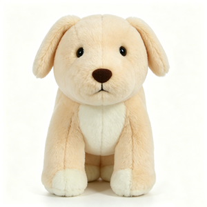 Cachorro labrador de peluche personalizado, peluche de labrador amarillo, juguete de peluche de perro suave, lindo peluche de cachorro, peluche de golden retriever. - Product Image 1