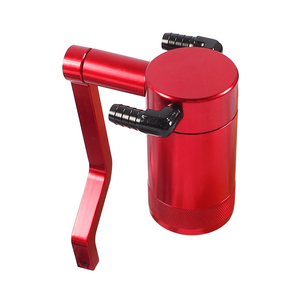 09-19 닷지 도전자 RAM HEMI Z 마운트 1500 5.7L 6.4L 레드 블랙 알루미늄 MAX 범용 오일 캐치 캔 탱크 - Product Image 3