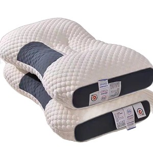 Pillow Core Oblong Soft Anti Snore White For Side <b>Sleepers</b> Cervical Support <b>Adult</b> Use - Product Image 5