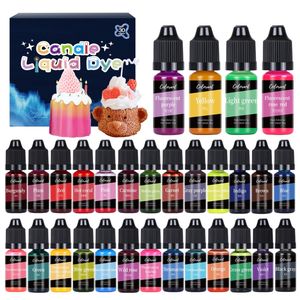 Osbang 30 colori 10ml ad alta concentrazione di coloranti epossidati liquidi coloranti pigmento in polvere aspetto per la fabbricazione di candele - Product Image 2