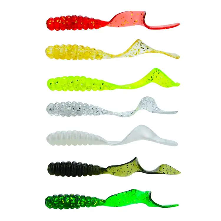 Spin tail bait Popular fishing lures Soft bait OEM