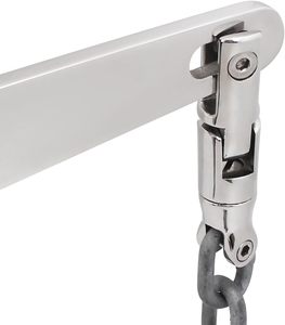 Connecteur d'ancrage universel double pivotant en acier inoxydable 316 pour bateau, accessoires de quincaillerie - Product Image 6