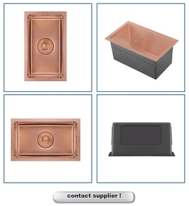 2025 New Nano Rose Gold vô hình bồn rửa nhỏ Hidden Bar rửa bàn 304 201 thép không gỉ Bồn Rửa Nhà Bếp - Product Image 5