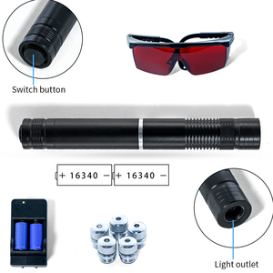 Màu Xanh con trỏ laser bút cho ngoài trời và chuyên nghiệp sử dụng với tầm xa và có thể sạc lại thiết kế - Product Image 4