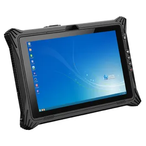 Waterproof New Win10 Industrial PC Rugged Waterproof Windows PC 12.2 Inch Rugged Extreme Tablet PC With Dual Battery 860mAh+6300mAh Q20