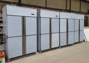 Réfrigérateur <span class=keywords><strong>ventilé</strong></span> commercial de meilleure qualité à prix réduit Réfrigérateur de cuisine commercial à quatre portes à vendre - Product Image 3