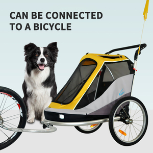 <span class=keywords><strong>Remolque</strong></span> <span class=keywords><strong>de</strong></span> bicicleta duradero <span class=keywords><strong>de</strong></span> rueda grande <span class=keywords><strong>de</strong></span> nuevo diseño, <span class=keywords><strong>remolque</strong></span> <span class=keywords><strong>de</strong></span> perro <span class=keywords><strong>de</strong></span> bicicleta E Extra grande <span class=keywords><strong>de</strong></span> carga plegable <span class=keywords><strong>para</strong></span> exteriores - Product Image 2