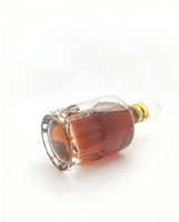 Vente en gros de bouteilles de liqueur rondes en verre de qualité supérieure de 500 ml, 700 ml et 750 ml pour le whisky, le brandy, le rhum, la vodka, les spiritueux, pour la maison, le bar et les restaurants