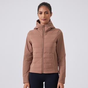 Chaquetas de Plumón para Mujer, con Capucha, Negras, de Nailon, con Logotipo Personalizado, Rellenas de Plumas de Pato, Cálidas, para Invierno, Venta al Por Mayor - Product Image 5