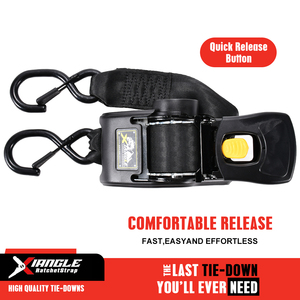 Sangles à <span class=keywords><strong>cliquet</strong></span> auto-rétractables pour bateau et remorque, robustes, personnalisables, montables sur <span class=keywords><strong>camion</strong></span>, 2 pouces, 3306 livres, BS - Product Image 6