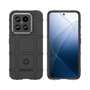 Funda protectora de teléfono con escudo resistente de TPU de silicona suave para Xiaomi <span class=keywords><strong>Mi</strong></span> 14 Pro <span class=keywords><strong>13</strong></span> Ultra 12 <span class=keywords><strong>Lite</strong></span> <span class=keywords><strong>Note</strong></span> 12 Pro Poco F5 X5 - Product Image 1