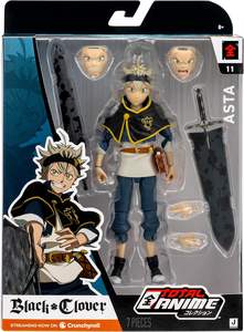 Figura de PVC de 6.5 Pulgadas de <span class=keywords><strong>Asta</strong></span> de Total <span class=keywords><strong>Anime</strong></span> con Caras Intercambiables y Accesorios de Espada con Manos Alternativas - Product Image 2