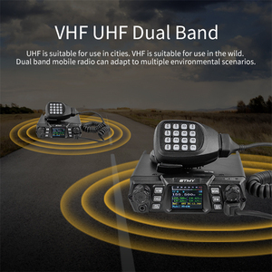 วิทยุสื่อสารเคลื่อนที่ MT-690 กำลังสูง 100 วัตต์ แบบสองย่านความถี่ UHF VHF สำหรับรถยนต์ ระยะไกล 20 กม. วอล์คกี้ทอล์คกี้สำหรับรถบรรทุกและรถ SUV รุ่น 256C - Product Image 4