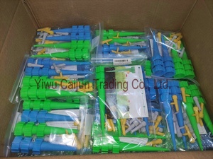 Système d'arrosage automatique pour plantes d'intérieur et de jardin, goutteurs à picots à libération lente avec vanne de contrôle et interrupteur pour auto-<span class=keywords><strong>irrigation</strong></span> - Product Image 6