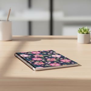 Agenda spirale personnalisé 2026 – Format A4/A5 – Reliure Wire-O épaisse – Design imprimé varié – Cuir, PVC, Tissu, PP – Idéal comme cadeau - Product Image 3