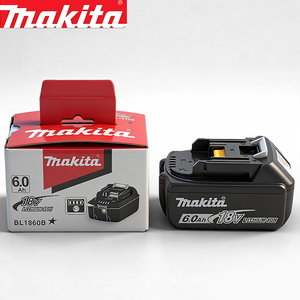 Paket Baterai Lithium-<span class=keywords><strong>Ion</strong></span> Makita BL1860B <span class=keywords><strong>18V</strong></span> LXT 6.0Ah untuk Perkakas Listrik Tanpa Kabel Makita <span class=keywords><strong>18V</strong></span> - Product Image 2