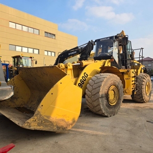 Cargadora de Ruedas CAT 980 G de Segunda Mano de Alta Calidad (Motor, Caja de Cambios, Bomba) para Maquinaria de Construcción - Modelo 2023 con 1 Año de Garantía - Product Image 3