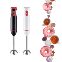 Mixeur Plongeant Électrique Portable en Plastique pour Usage Domestique et Hôtelier, Idéal pour l'Extraction de Jus (Modèle Allemand)