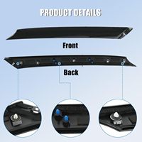 Kit de garnitures de montant A et de moulures de pare-brise (gauche/droite) de remplacement pour Hyundai Veloster 2012-2017 OLIVER OE 861702V000/861802V000