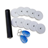 Bastón de Patrulla RFID para Guardias, Dispositivo de Seguridad para Recorridos, Resistente al Agua IP68, Material ABS, Software de Gestión para Control de Horarios
