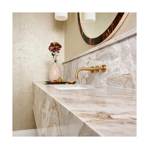 Modern Freestanding Natural Vanity Cabinet Marble Bathroom <b>Basin</b> - Product Image 3