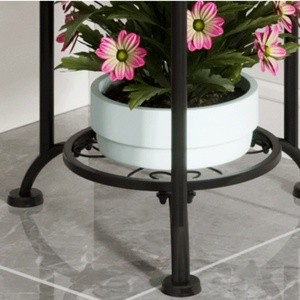 KINNO-Présentoir à Fleurs Moderne en Fer Forgé, Étagère pour Pot de Fleurs, Cuisine, Salon, Salle de Bains, <span class=keywords><strong>Balcon</strong></span> - Product Image 5