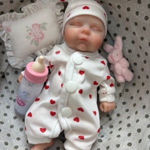 OtardDolls Muñeca bebé Reborn de silicona de 8 pulgadas, realista, suave y elástica, figura de juguete para adolescentes - Product Image 2