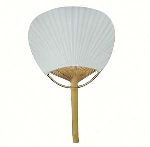 Éventails en bambou tissés de style japonais imprimés sur mesure, cadeaux promotionnels écologiques, poignée naturelle, décoration de la maison pour le Nouvel An - Product Image 1