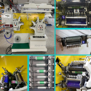 Impresora automática de etiquetas flexográficas de alta velocidad de 3 colores para cinta de algodón de tafetán de nailon, cinta de satén - Product Image 6