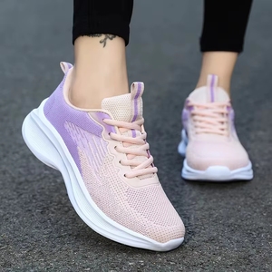 Zapatillas Deportivas de Moda para Mujer, Transpirables, con Cordones, Casuales, para Primavera/Otoño - Product Image 3