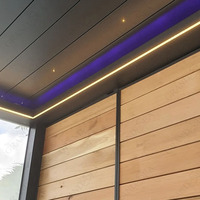 Système de toiture pergola 4 saisons Pergola bioclimatique moderne à toit en aluminium pour pare-soleil