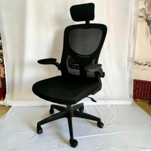 Comfortable Visitor Mesh Office <b>Chair</b> With Fixed Armrest Swivel For <b>Study</b> And Work Use - Product Image 4