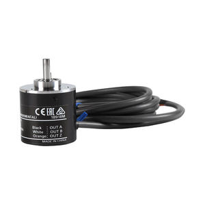 E6B2-CWZ6C อลูมิเนียมอินคริเมนทัลโรตารี่เอนโค้ดเดอร์ 600P/R 2M สายเคเบิลเอาต์พุต NPN เซ็นเซอร์อุตสาหกรรม - Product Image 4